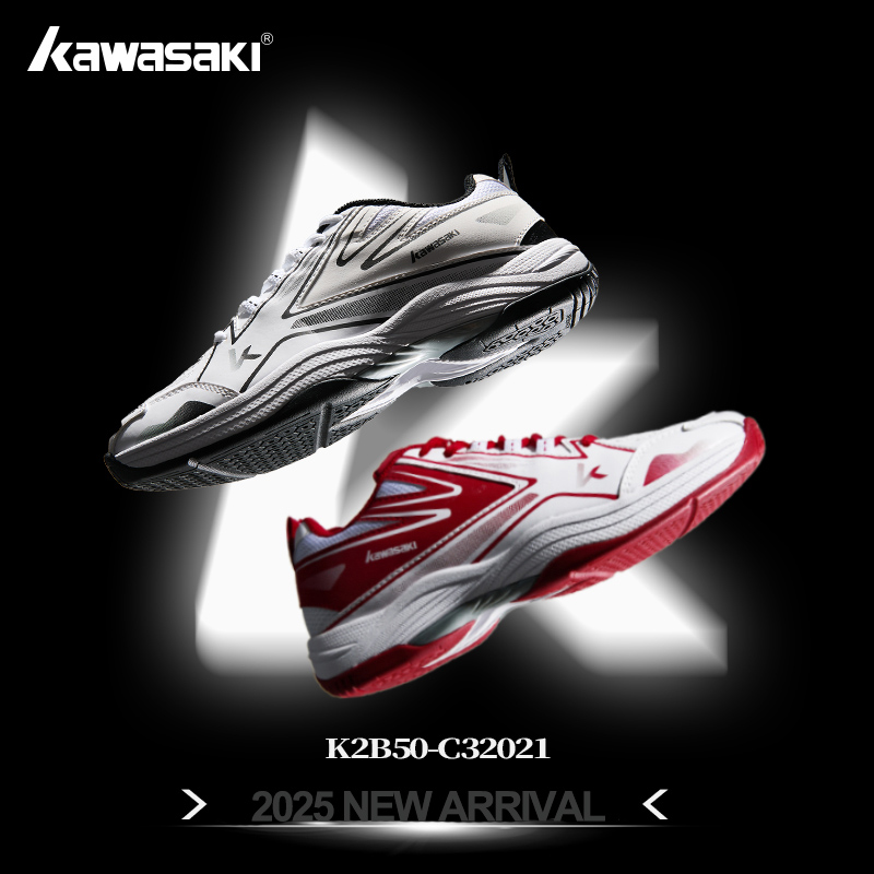 Badminton Footwork - Kawasaki 2025, Yeni Varış Badminton Ayakkabıları