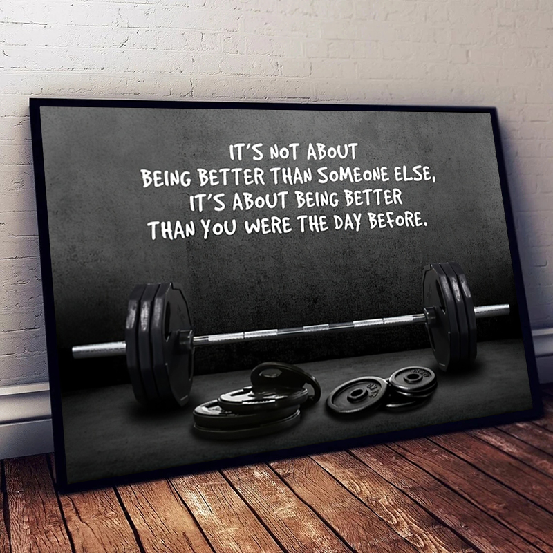 Badminton Poster - Modern Motivasyon Alıntı Spor Sanat Posterler