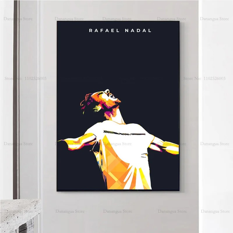 Rafaels Yeni Tırnaklar Nadals  - Badminton Poster incelemesi ve fiyatı