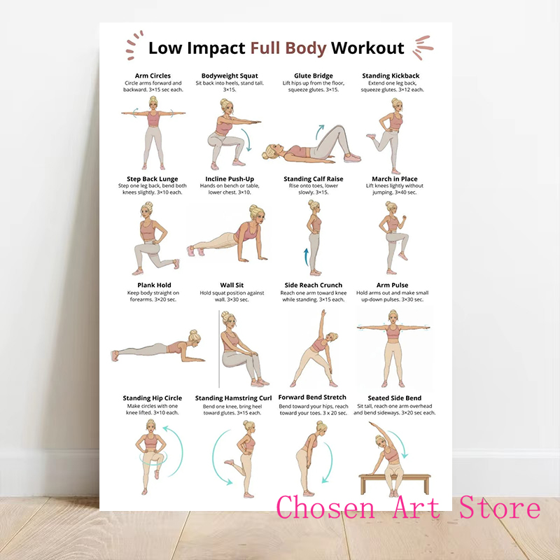 Fitness Egzersiz Programı Post - Badminton Poster incelemesi ve fiyatı