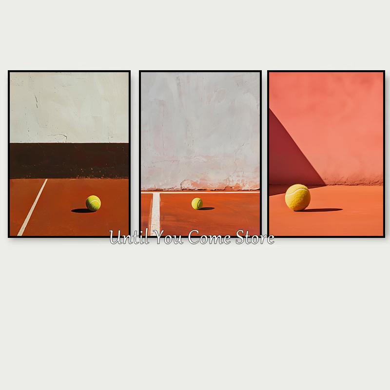 Retro Tenis ve Tenis Raketi Mi - Badminton Poster incelemesi ve fiyatı